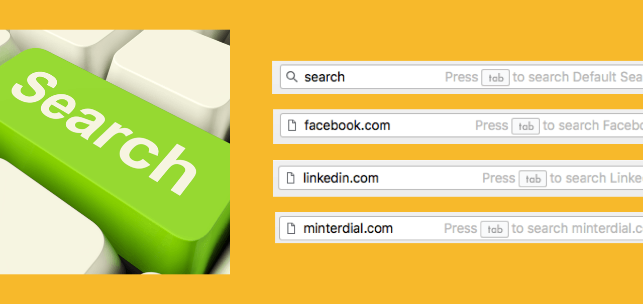 Press Tab To Search: Tab Shortcut In Chrome Browser Address Bar