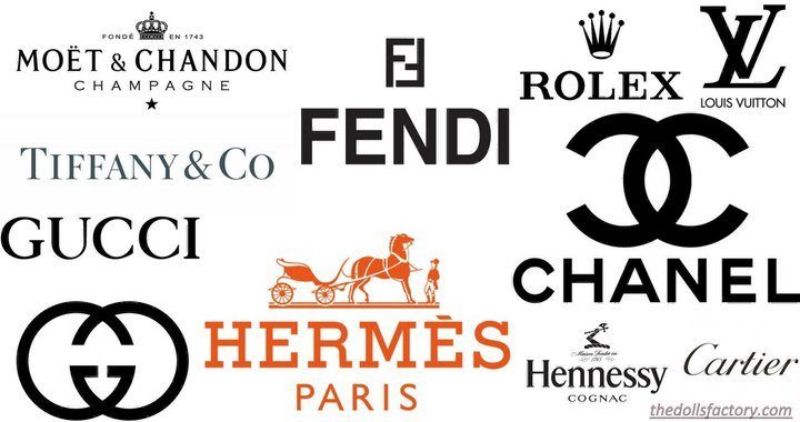 NEW FASHION] Louis Vuitton Chanel Gucci Fendi Logo Luxury Brand